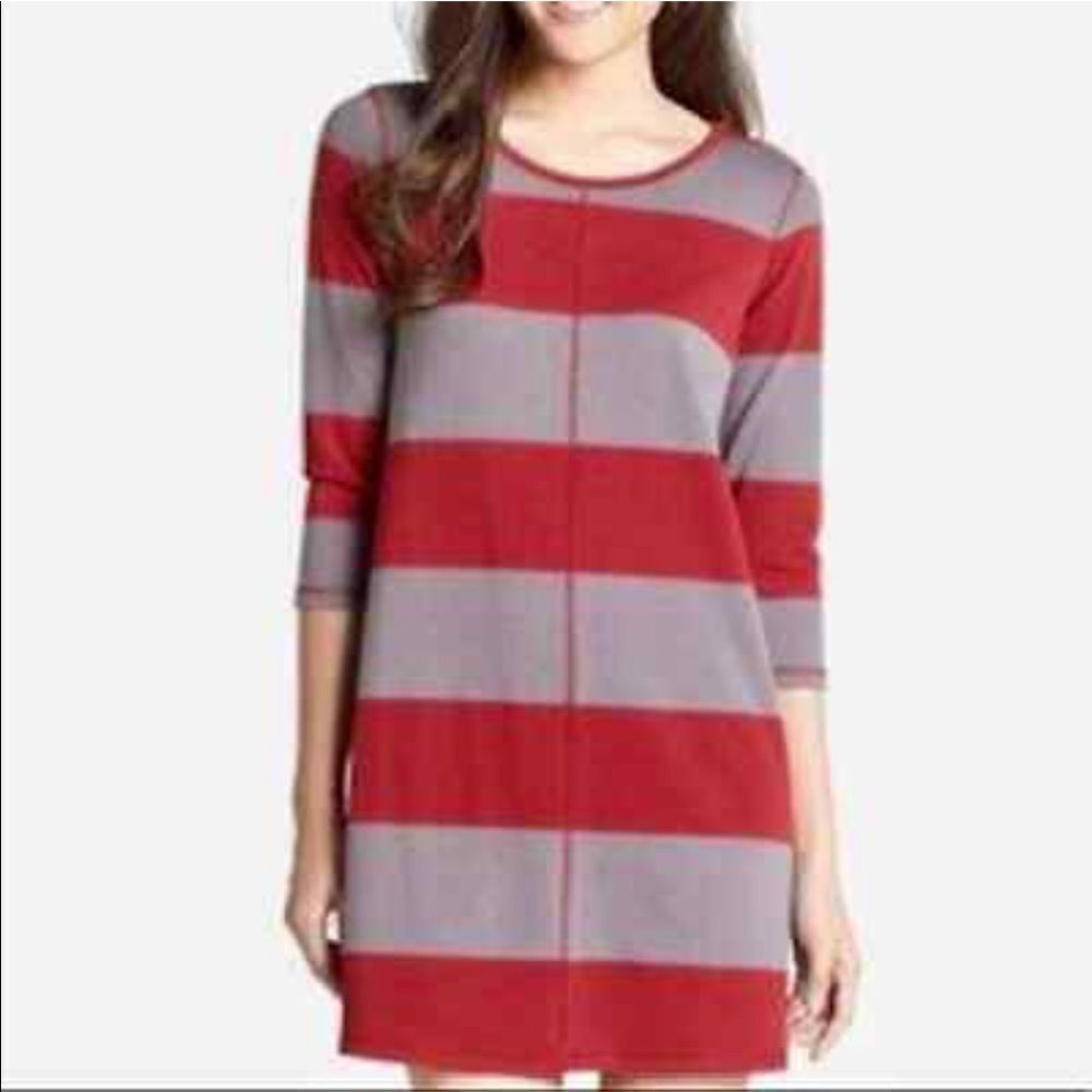 Jessica Simpson striped gisele t-shirt dress